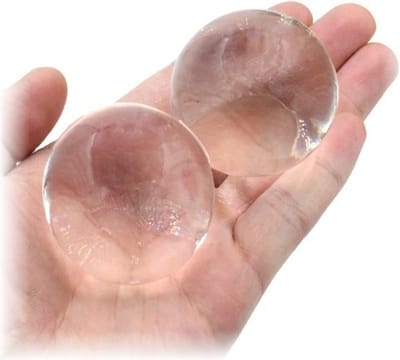 Fako Bijoux® - Waterparels - Water Absorberende Gelballen - 30-40mm - Transparant - 50 Stuks