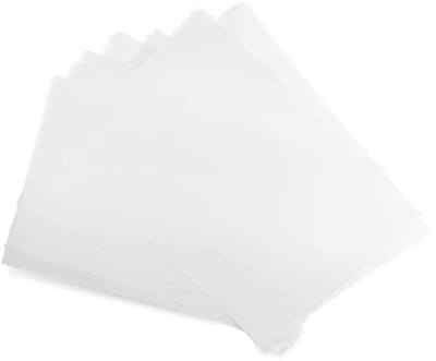 Wit Calqueerpapier A5 - 50 Vellen, 90g, Perfect voor Printen, Schrijven, Tekenen en Knutselen