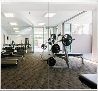 Grote Rechthoekige Wandspiegel Set van 2 voor Full Body Check in Huis of Sportschool
