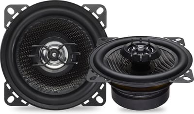 Caliber Auto Speakers - Autospeakers 10 cm - 30 Mm Mylar Dome Tweeters - 160 Watt Totaal Vermogen - 2 Weg Coaxiaal Luidsprekers