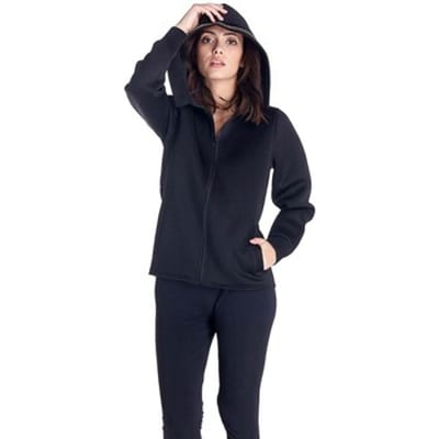 Capuchon sweaters Leone 1947 Woman Neoprene Shine On