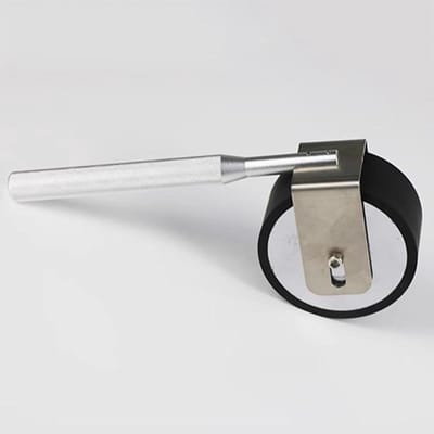 Lijm Test Tool - Perswiel Roller - Hechting Testen - 2 kg Standaard Rol - 84 mm Diameter - Zwart