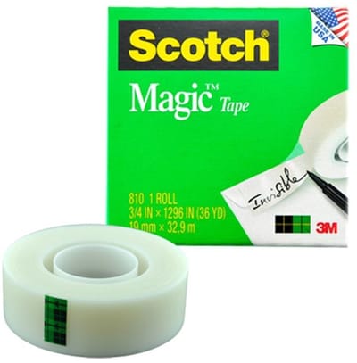 Scotch Magic Tape rol van 32,9 meter
