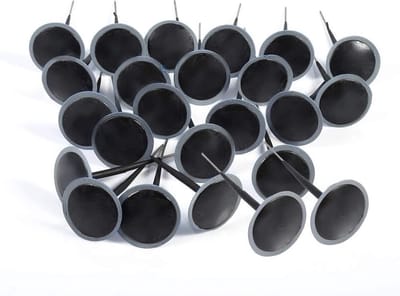 24x Tubeless Banden Reparatieset - Gepatenteerde Paddestoel Pluggen voor Auto en Motor