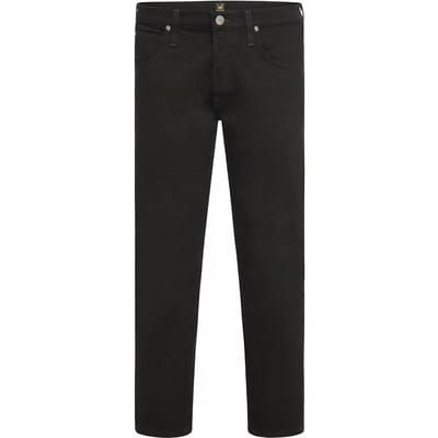 LEE BROOKLYN STRAIGHT CLEAN BLACK CLASSIC STRAIGHT JEANS-HEREN