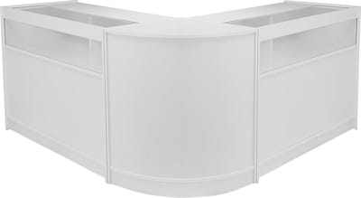 Orion toonbank set - esdoorn - 120x60x90cm - 2x c1200 & lm60