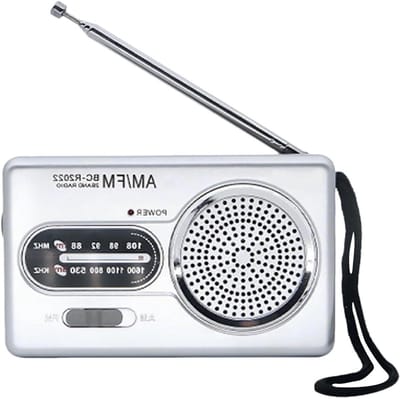 Draagbare Radio - Reisradio Batterij - Buiten Luisteren - Efficiënte Ontvangst - Compact Ontwerp - Uniek