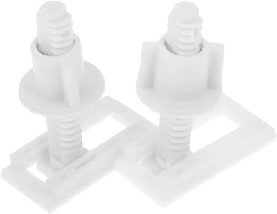 Toiletzitting Bevestigingsset - Toiletbril Schroeven - Toilet Reparatie - Universele Compatibiliteit - 2 stuks - Wit