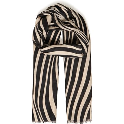 b.young - BYWIMONA WAVY LINES SCARF - Dames - Sjaals