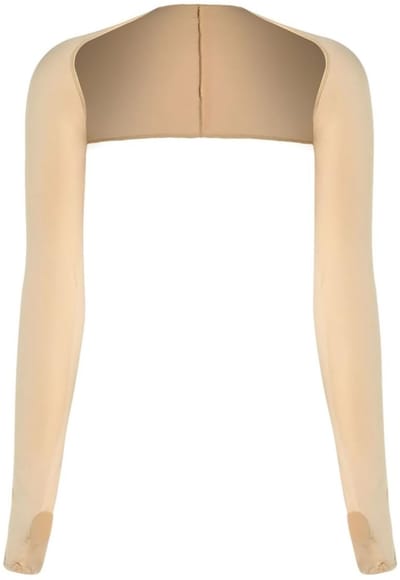 Dailygoods- Bolero Dames Korte Mouw - UV-Bescherming - Zonnebescherming - Ademend - Polyester/Elastaan - Vingergaten - Zonne-sjaal