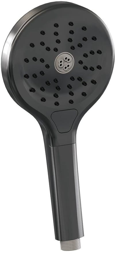 Brauer Handdouche 3 Standen Gunmetal Geborsteld