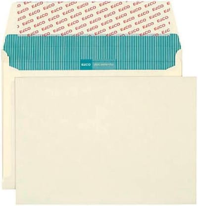 Elco envelop Documento B5 120 gram beigekraft met balg 250 stuks