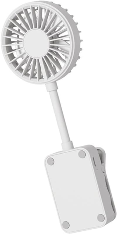 VHV - Clipventilator - clipventilator usb oplaadbaar - USB oplaadbaar, stil, met klem - voor bureau, kinderwagen, camping