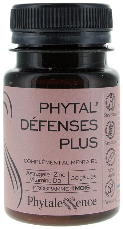 Phytalessence Phytal'Défenses Plus 30 Capsules
