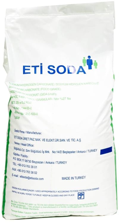Baking Soda - 25 kg zak - Natriumbicarbonaat - Zuiveringszout - Allesreiniger – Geurverwijderaar - Bakpoeder - Baking Powder - Bicarbonaat - Bicarbonate - Schoonmaaksoda - Food Grade kwaliteit