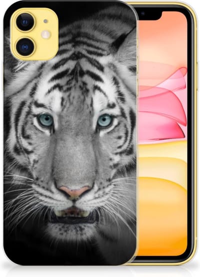 Apple iPhone 11 TPU Hoesje Tijger
