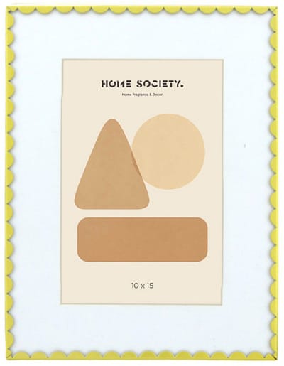 Home Society - Fotolijst - Lijst - Vela - Goud - Metaal - Foto's 10x15cm