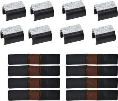 Set van 16 Stoelpootbeschermers met Vilt - Herbruikbare Caps voor Meubels, Bescherming van Houten Vloeren, Voorkomt Krassen en Vermindert Geluiden