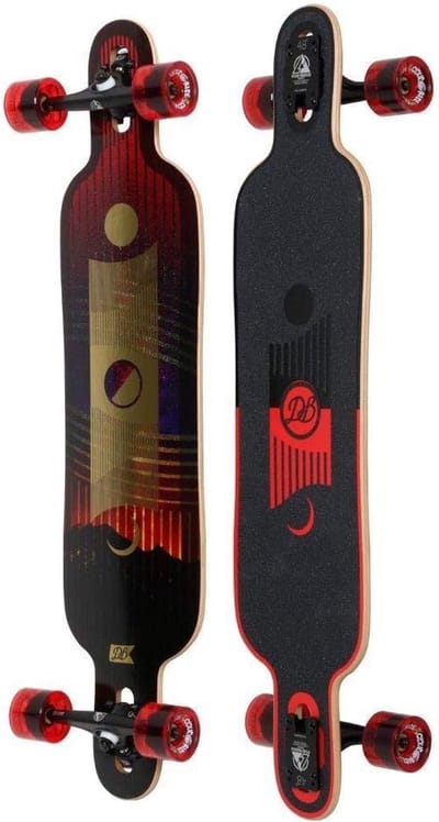40 inch Drop Through Longboard Compleet - Klassiek Surf Design Cruiser