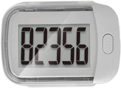 Stappenteller - Pedometer - Gezond Leven - 3D Sensor - 65x45x22mm - Transparant
