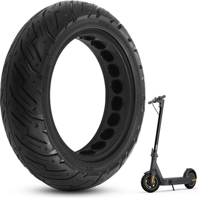 10 x 2.5m Massieve Band Hoge Intensiteit Rubber Band met Honingraat Gat Vervanging voor Xiaomi Ninebot 10 x 2.5 black