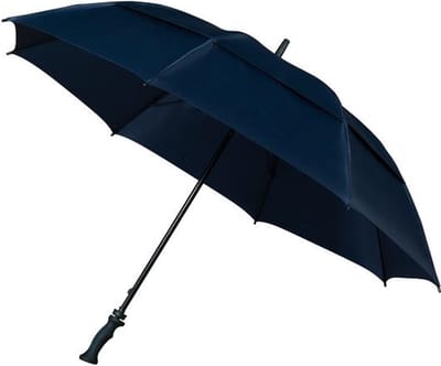 Falcone Golfparaplu - Extra Strong - Stormparaplu -  130 cm - Blauw