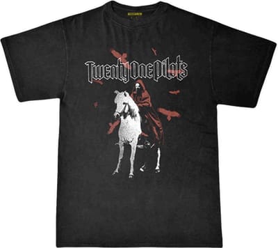 Twenty One Pilots - Bishop Heren T-shirt - M - Zwart