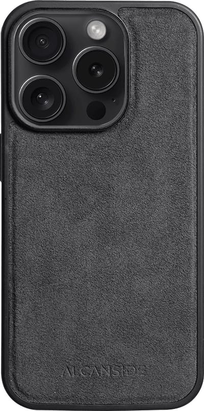 iPhone 14 Pro - Alcantara Back Cover - Space Grey