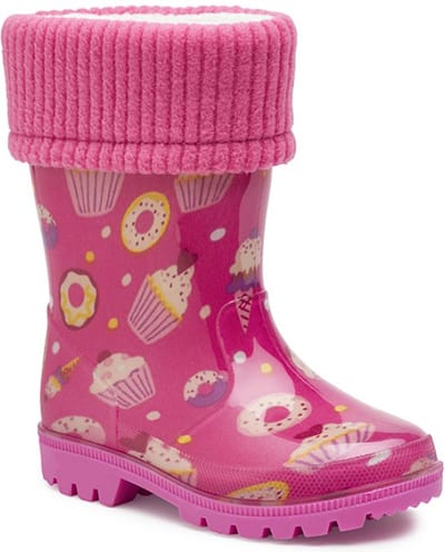 Candy PVC Gevoerde Kinderlaars - Roze - 31