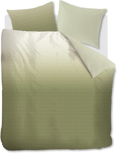 Beddinghouse Nora dekbedovertrek - Lits-Jumeaux XL - 260x200/220 - Groen
