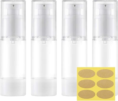 JGS ® Tijdloze 30 ml Herbruikbare Luchtdichte Pomp Dispenser voor Reizen en Cosmetica Opslag
