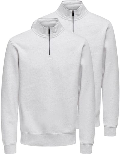 Only & Sons Heren sweattroyer 2 pack Ceres