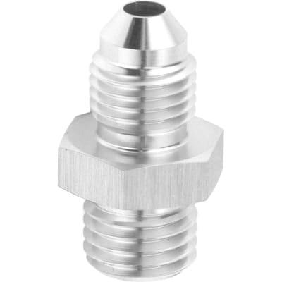 Adaptateur d'alimentation d'huile de turbo M12x1.5mm Trou de 1.5mm vers Raccord 4AN Convient pour SAAB TD04L TD04H TD04HL