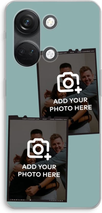Gepersonaliseerd - Case Company® - Hoesje geschikt voor OnePlus Nord 3 hoesje - Polaroid Zwart - Soft Cover Telefoonhoesje - Bescherming aan alle Kanten en Schermrand