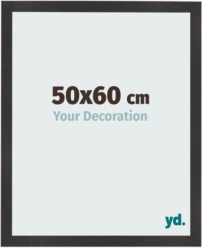 Your Decoration - Fotolijst 50x60 cm - MDF - Zwart Mat - Bologna
