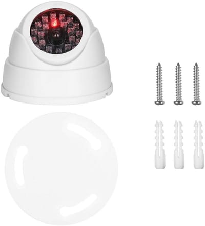 Waterdichte IR 1080P Dummy Bewakingscamera voor Binnen en Buiten - Simulatiekoppeling, Eenvoudige Installatie, en LED-Indicator