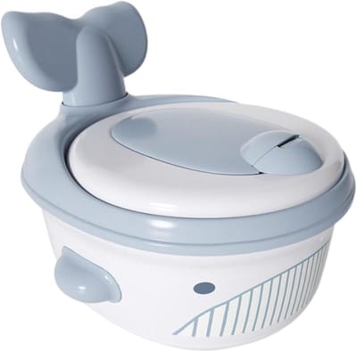 Zindelijkheidstraining Toilet - Baby Potje - Kind Zindelijk Maken - Antislip Onderkant - 6 Mnd Tot 6 Jaar - Walvis