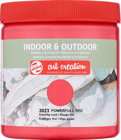Talens Art Creation indoor & outdoor verf 250ml - Krachtig rood