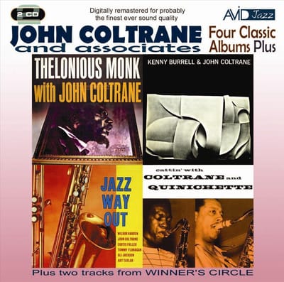 Four Classic Albums Plus (Thelonious Monk With John Coltrane / Cattin With Coltrane And Quinichette / Jazz Way Out / Kenny Burrell & John Coltrane)