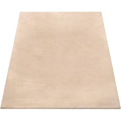 Vachtkleed Fluffy zand 80x150 cm