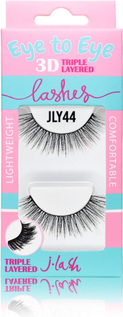J-Lash Eye to Eye 3D Triple Layered - JL44 - Nepwimpers - Valse Wimpers - Wimperextensions - 35 g