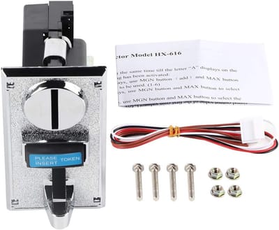 Multi Coin Catchers Selector Slot Voor Arcade Game Mechanisme - Vending Machine - Coin Timer - Coin Door Arcade