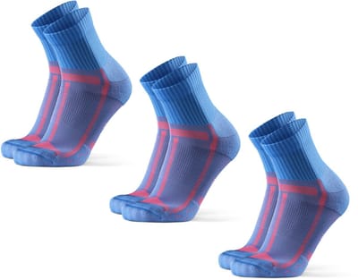DANISH ENDURANCE Hardloopsokken voor Lange Afstanden - Blarenbescherming - Unisex - 3 paar - 35-38