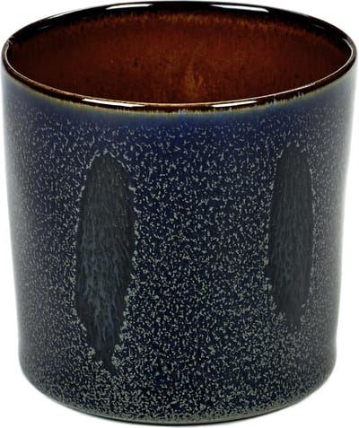 Serax Terres de Rêves by Anita Le Grelle Beker - D7,5x7,5 cm - Dark blue/rust