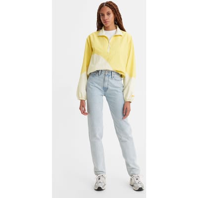 Levi's 80s Mom Jean Don't Be Frayed Size: W23L28 | Straight Outlet | Dames | Blauw