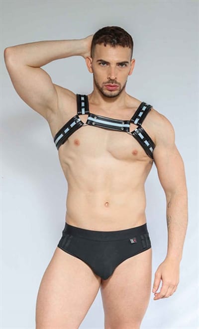 Dale Mas Harness Classic - Metalic Blue Black - XL/2XL