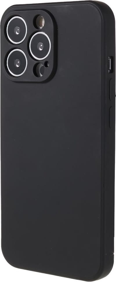 Coverup Hoesje - Geschikt voor iPhone 13 Pro Hoesje - Coverup Colour TPU Back Cover - Charcoal Black