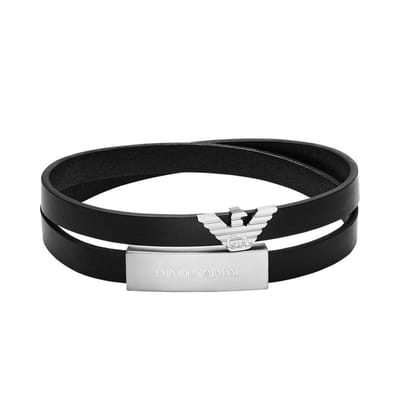 Emporio Armani EGS3311040 Heren Armband (sieraad) 400 cm - Zilverkleurig
