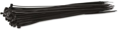 KSS Kabelbinder-assortiment, polyamide 6.6, zwart, 300x4,8, UV-bestendig, 100 stuks