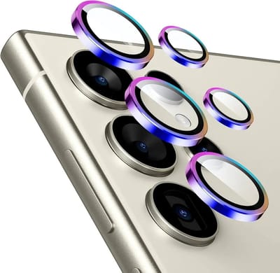 ESR Camera Lens Protector Chrome Geschikt voor Samsung Galaxy S24 Ultra